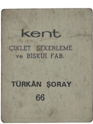KENT Sakızı Artistler Serisi No 66 Türkan Şoray # SKZ1479 - 2