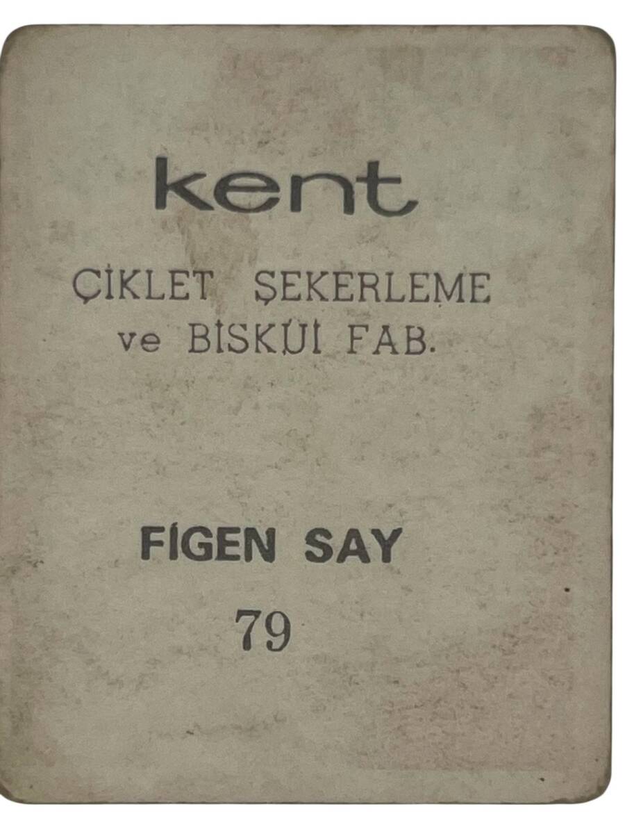KENT Sakızı Artistler Serisi No 79 Figen Ay # SKZ1490 - 2