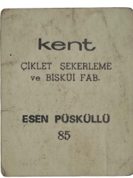KENT Sakızı Artistler Serisi No 85 Esen Püsküllü # SKZ1459 - 2
