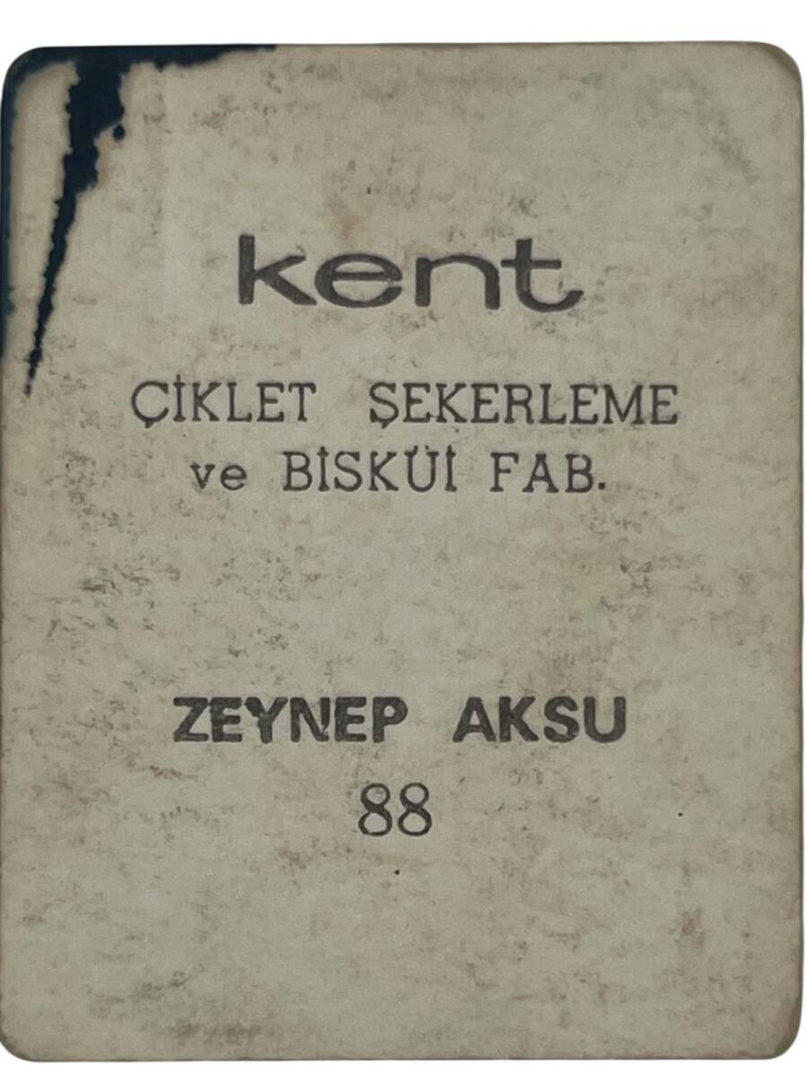 KENT Sakızı Artistler Serisi No 88 Zeyynep Asu # SKZ1467 - 2