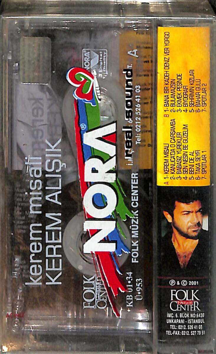 Kerem Alışık – Kerem Misali Kaset (Sıfır Kaset) KST28815 - 2