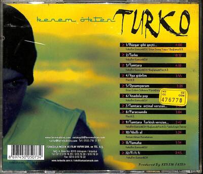 Kerem Ökten - Turko - CD Müzik (108) CD3298 - 4