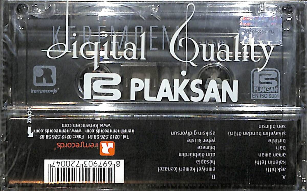 Keremcem - Aşk Bitti Kaset (Sıfır Kaset) KST29368 - 2