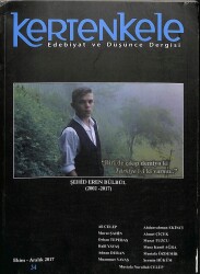 Kertenkele Edebiyat Ve Düşünce Dergisi Ekim - Aralık 2017 NDR82735 - Gökçekoleksiyon