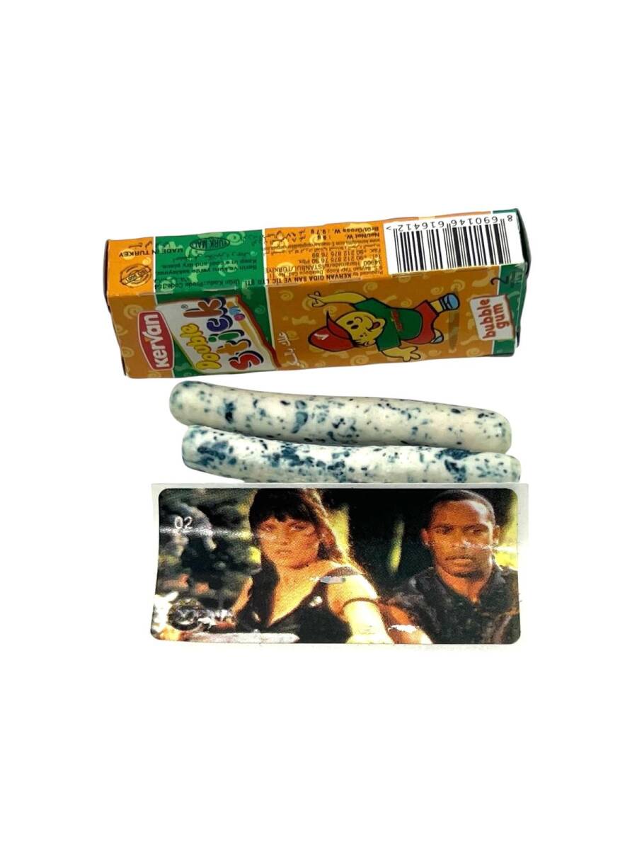 Kervan Double Stick Sakız 2002 Üretimi (Vintage Bubble Gum Kervan) #SKZ11 - 2