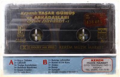 Keşanlı Yaşar Gümüş Ve Arkadaşları - Oyun Havaları-1 Kaset (İkinci El) KST5134 - 2