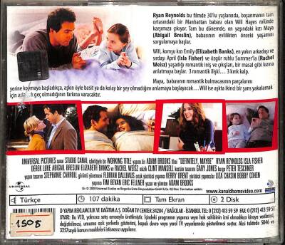 Kesinlikle, Belki VCD Film VCD18149 - 2