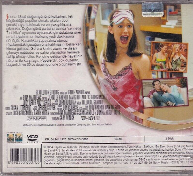 Keşke 30 Olsam VCD Film VCD8680 - 2