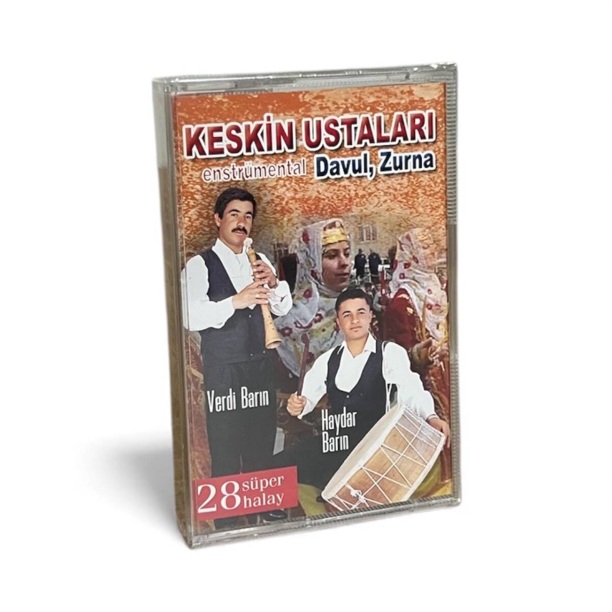 Keskin Ustaları Davul Zurna Verdi Barın ,Haydar Barın Kaset (Sıfır Kaset) KST29034 - 1
