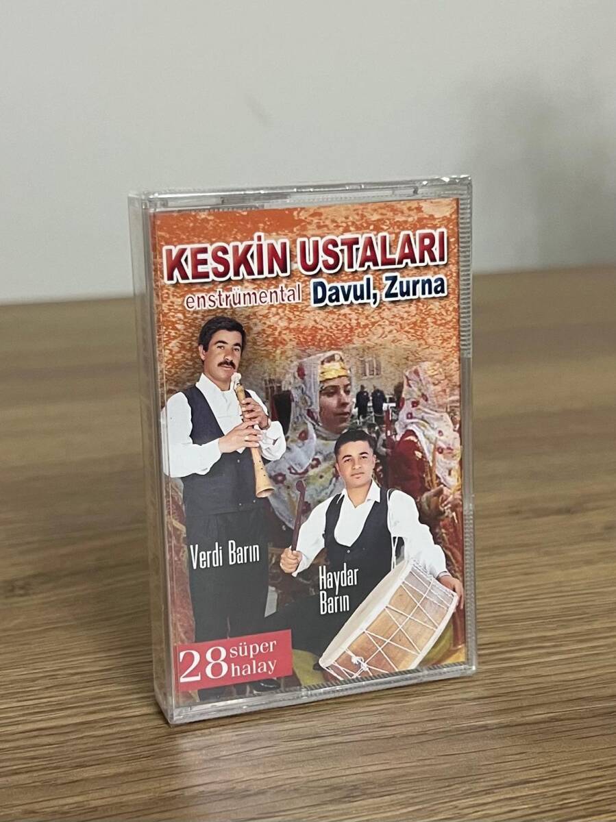 Keskin Ustaları Davul Zurna Verdi Barın ,Haydar Barın Kaset (Sıfır Kaset) KST29034 - 4
