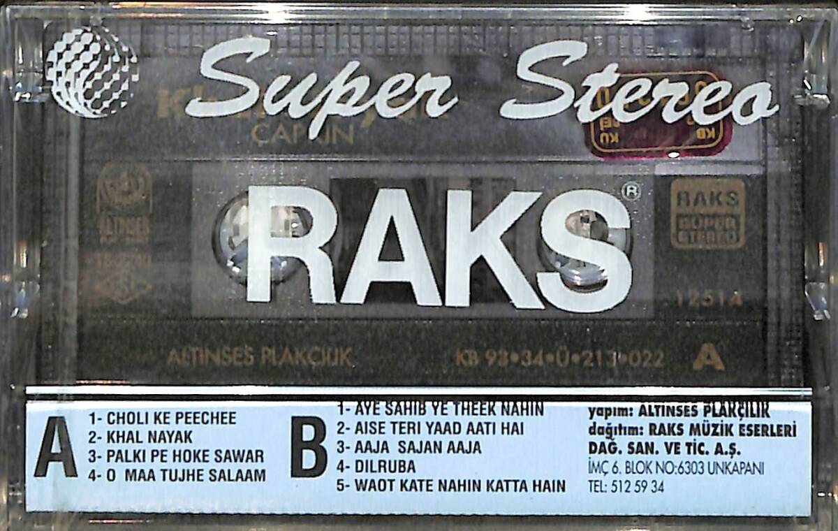 Khal Nayak - Çapkın Kaset (Sıfır) KST26771 - 2