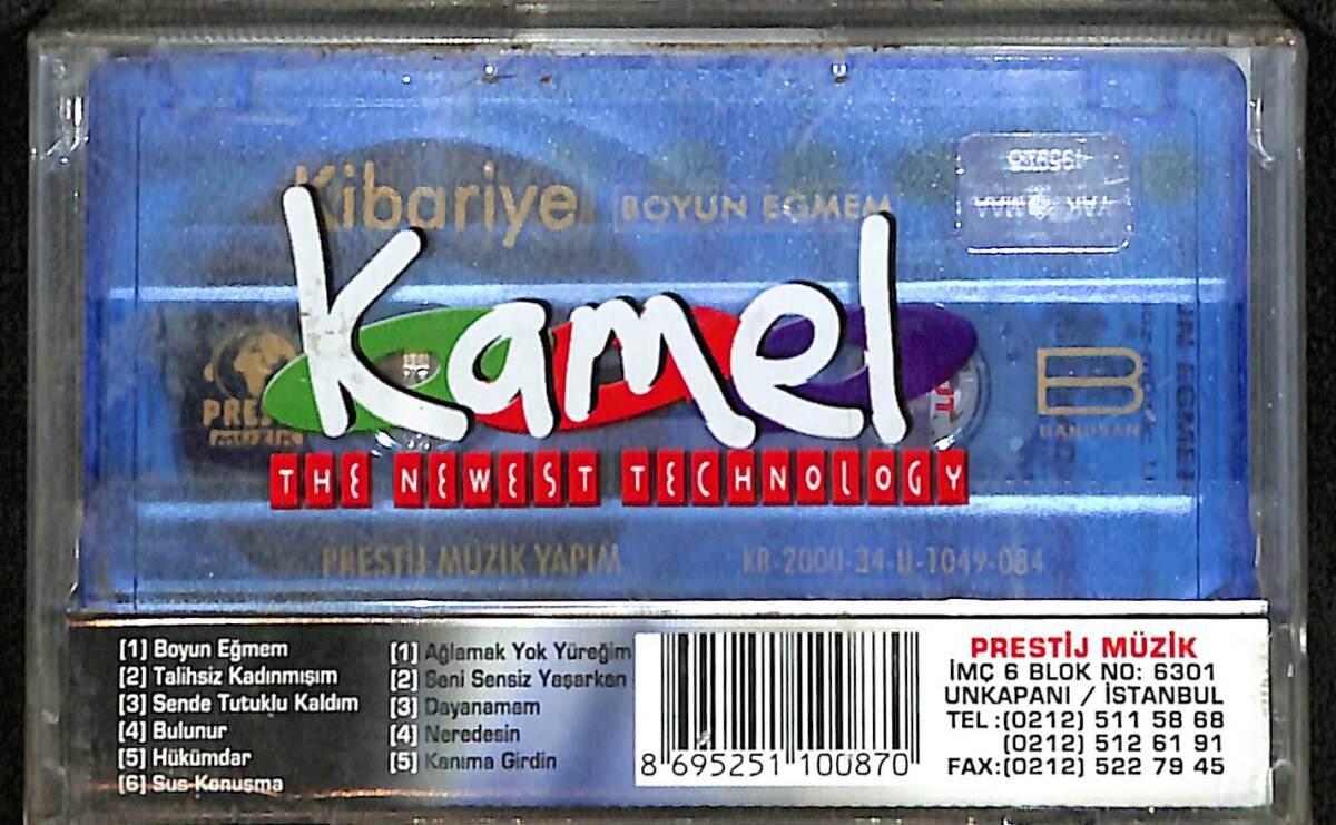 Kibariye - Boyun Eğmem 2000 Kaset (Sıfır Kaset) KST29349 - 2