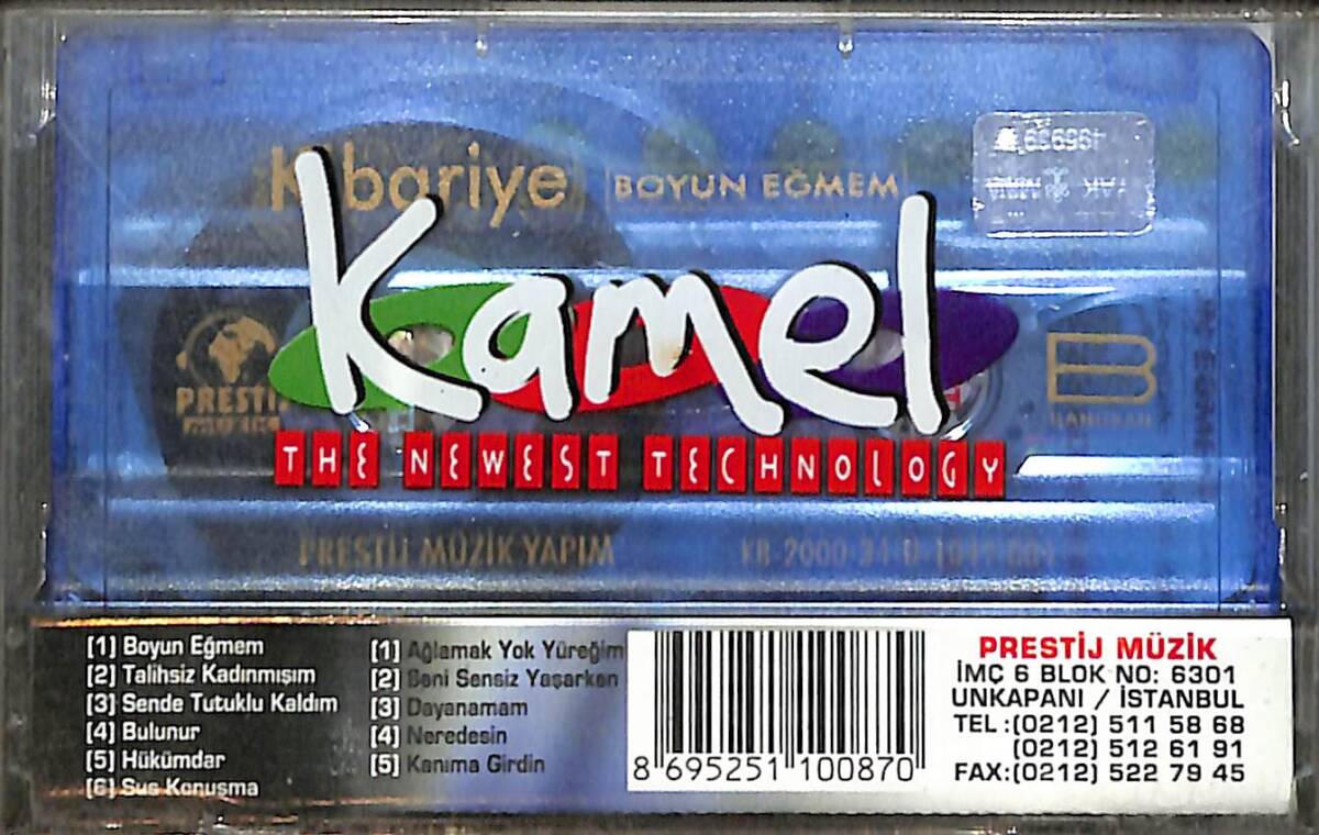 Kibariye - Boyun Eğmem 2000 Kaset (Sıfır Kaset) KST29556 - 2