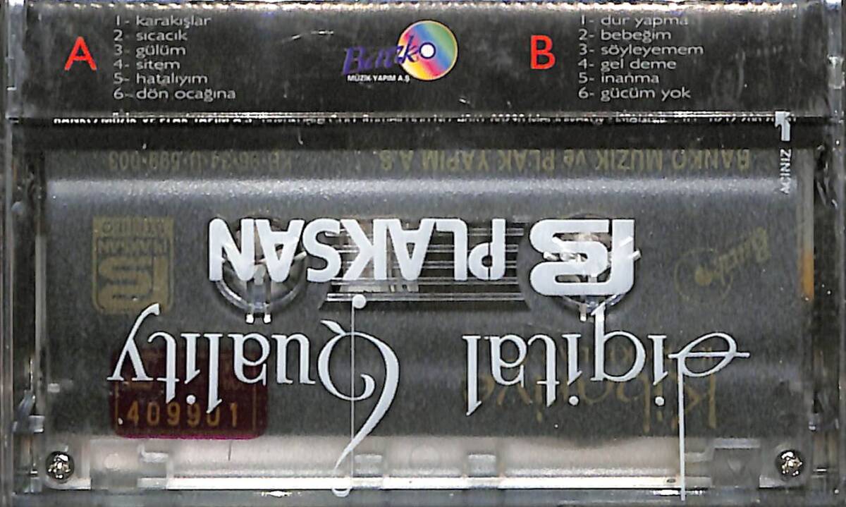  Kibariye – Karakışlar Orijinal Kaset (Sıfır) * Banko Müzik - Kırmızı Bandrol - 1996 * KST30682 - 2