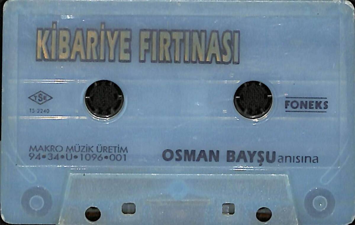 Kibariye - Kibariye Fırtınası Kaset (İkinci El) KST27801 - 1