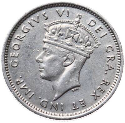 Kıbrıs 4½ Piastres 1938 Gümüş ÇİL *George VI* YMP10357 - 2
