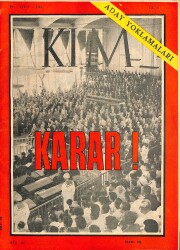 Kim Dergisi 19 Eylül 1961 Sayı 168 - Aday Yoklamaları - Taylan Sorgun: Menderes'i Nasıl Gördüm NDR96758 - Gökçekoleksiyon