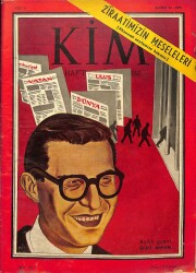 KİM HAFTALIK HABER DERGİSİ 25 Kasım 1959 - Açlık Grevi Ülkü Arman DRG363 - Gökçekoleksiyon
