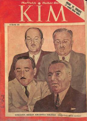 Kim, Haftalık Haber Dergisi 29 Mayıs 1959 - Sayı 53 DRG723 - 1