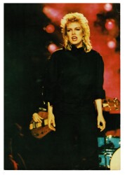 Kim Wilde Eski Kartpostal (Büyük Boy) KRT7550 - Gökçekoleksiyon