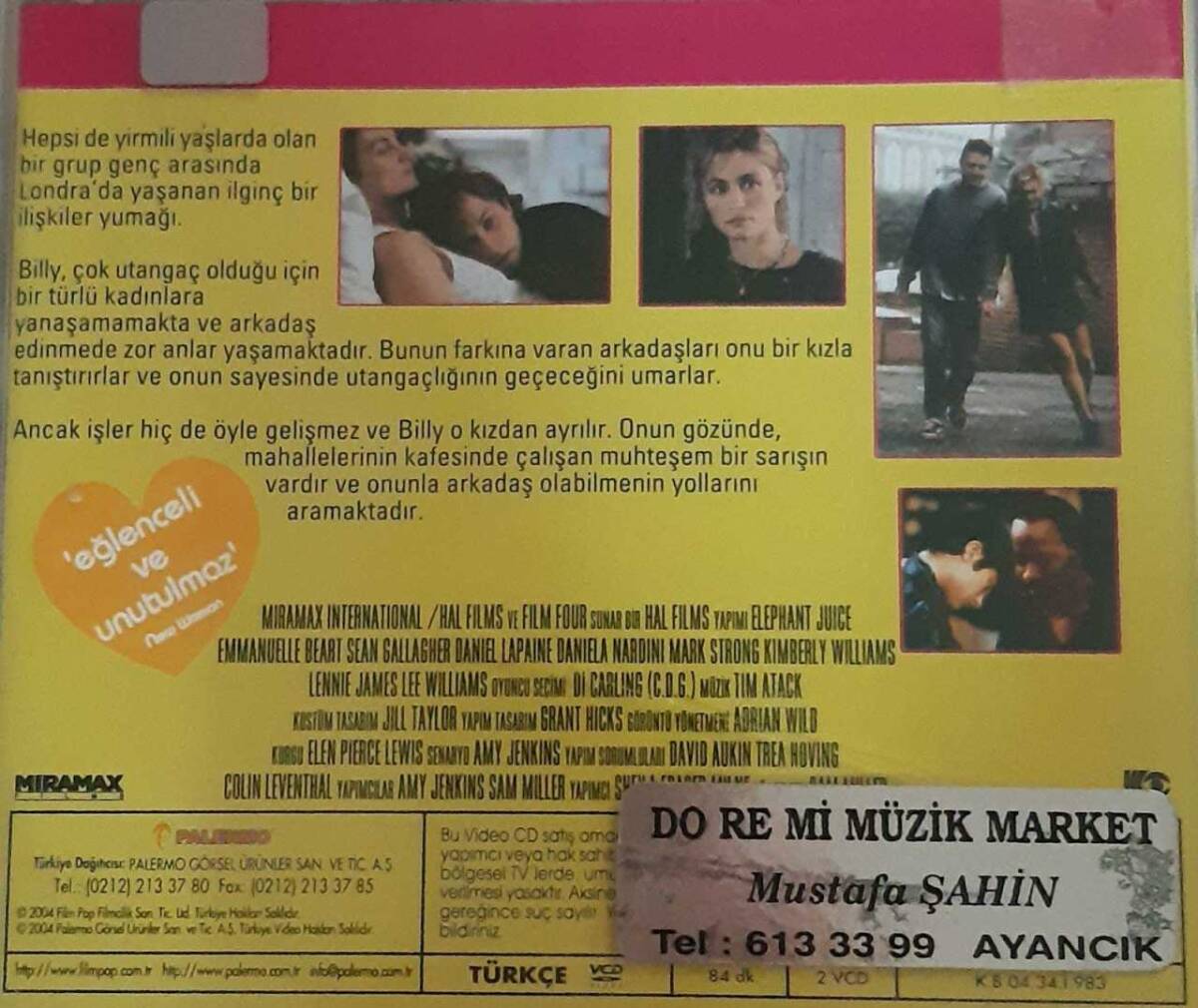 Kimin Eli Kimin Cebinde VCD Film VCD7069 - 2