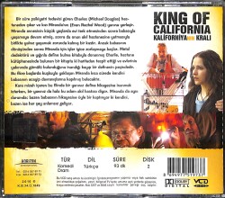 King Of California - Kaliforniya'nın Kralı Orijinal VCD Film ' Michael Douglas, Evan Rachiel Wood ' VCD28293 - 2