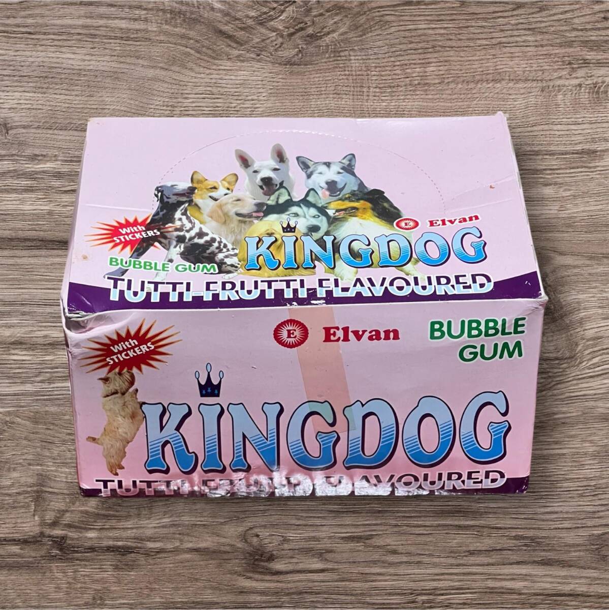 KİNGDOG (ELVAN) 1998 Sakız Açılmamış Kutu # SKZ1764 - 1