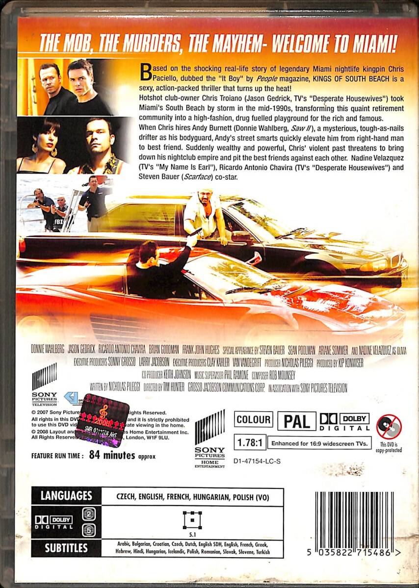 Kings Of South Beach DVD Film (İkinci El) DVD2564 - 2