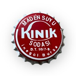 Kınık Maden Suyu Sodası Kapağı CMK8-1688 - Gökçekoleksiyon