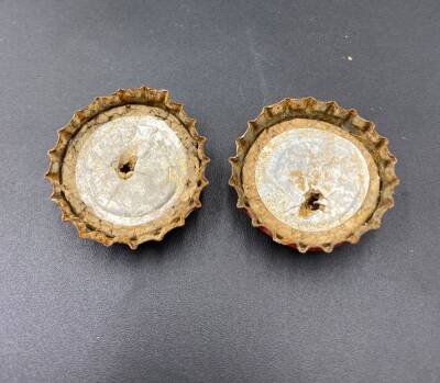 Kınık Maden Suyu – Eski Soda Kapakları | Farklı Baskılar (2’li Lot) AOB3424 - 2