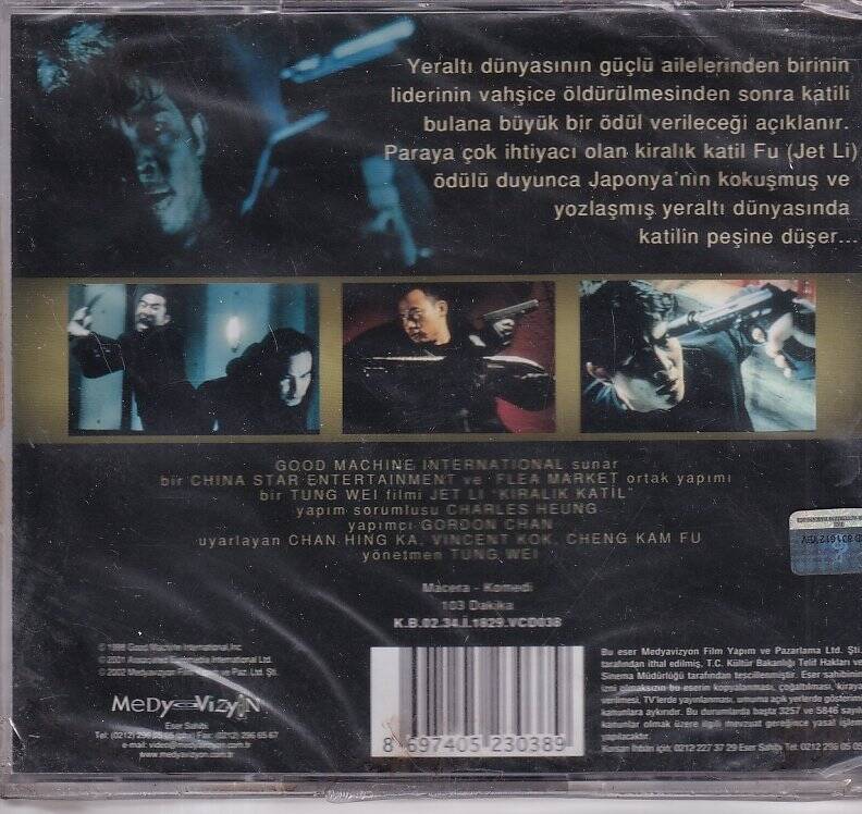 Kiralık Katil Jet Li VCD Film VCD9308 - 2