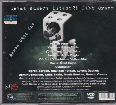 Kırık Zar Toprak Sergen, Demir Demirkan VCD Film VCD10749 - 2