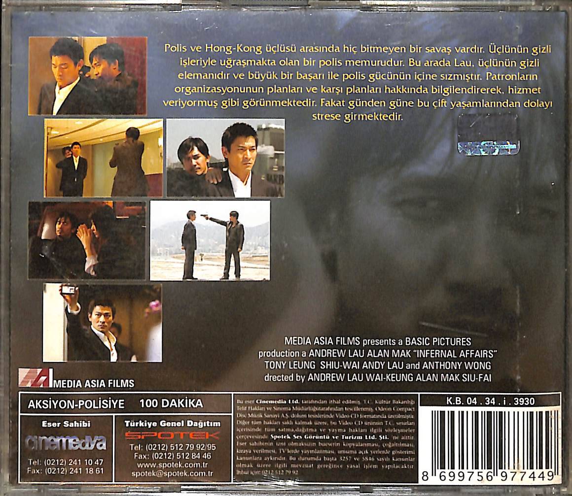 Kirli İşler – Infernal Affairs (2002) Orijinal VCD Film VCD28952 - 2