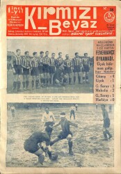 Kırmızı Beyaz Dergisi 28 Şubat 1938 No 38 DRG1154 - Gökçekoleksiyon