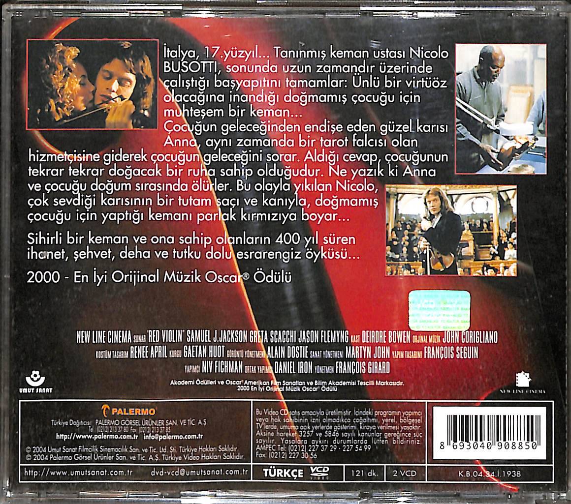 Kırmızı Keman – The Red Violin (1998) Orijinal VCD Film VCD28834 - 2