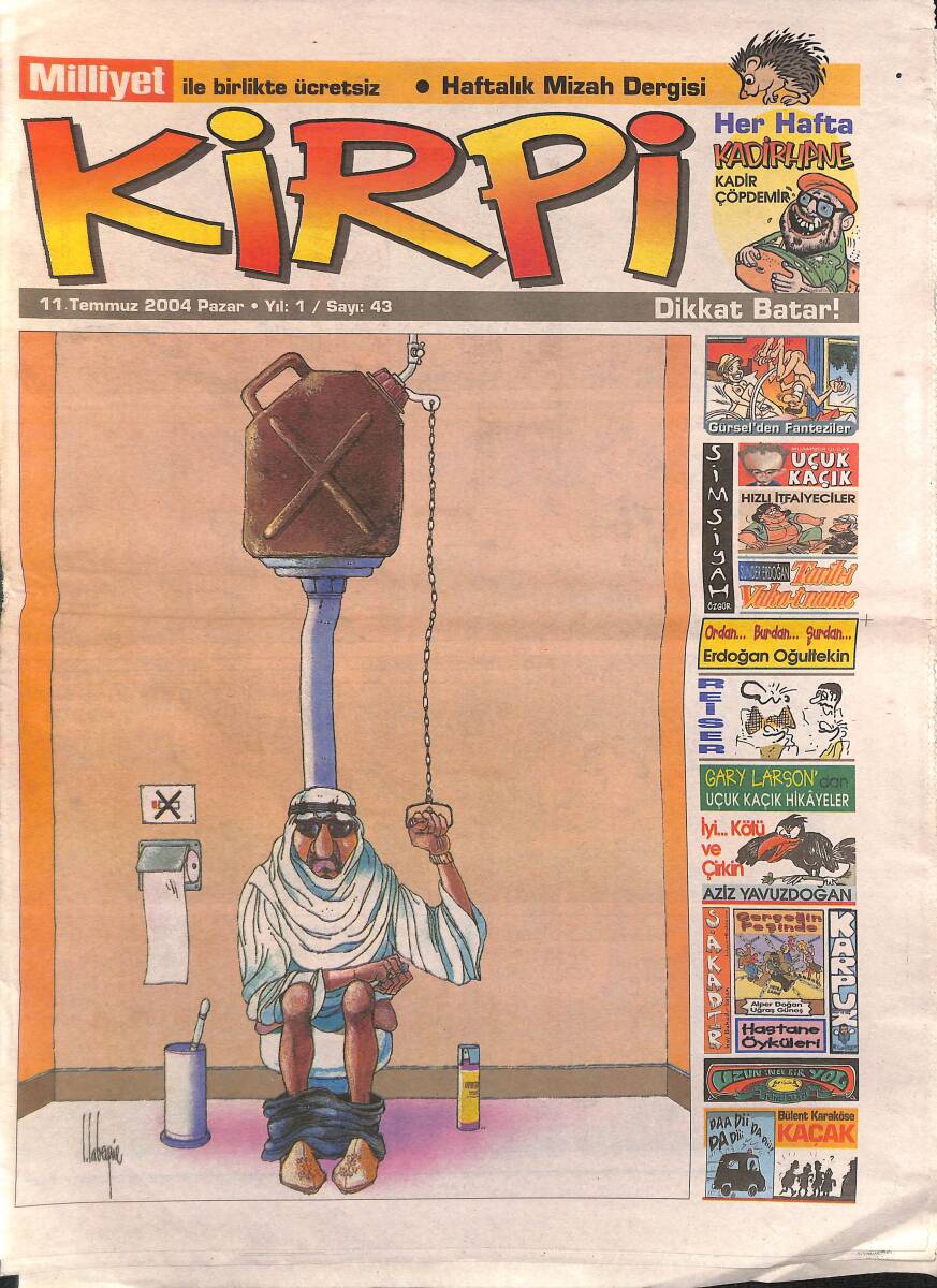 Kirpi Mizah Dergisi 11 Temmuz 2004 Sayı: 43 NDR98818 - 1