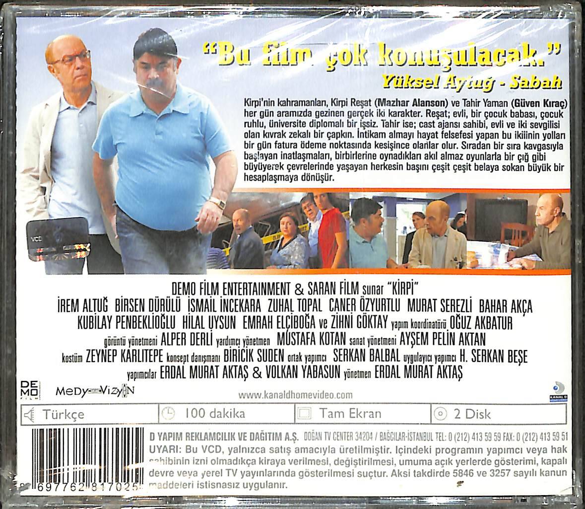 Kirpi VCD Film (Sıfır) VCD26924 - 2