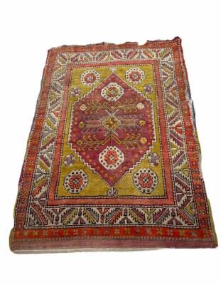 Kırşehir Eski El Dokuma Antika Halı AOB3798 (N) - 1
