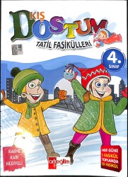 Kış Dostum Tatil Fasikülleri 4.Sınıf NDR101905 - Gökçekoleksiyon