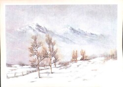 Kış Temalı Açılır Kapak Kartpostal KRT15920 - Gökçekoleksiyon