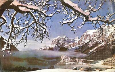 Kış Temalı Açılır Kapak Kartpostal KRT17023 - 1