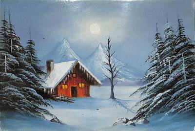 Kış Temalı Kartpostal KRT12762 - 1