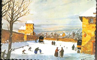 Kış Temalı Kartpostal KRT15853 - 1