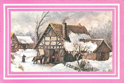 Kış Temalı Kartpostal KRT15854 - 1