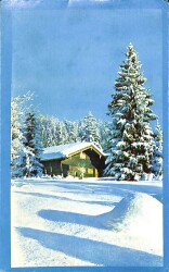 Kış Temalı Kartpostal KRT16092 - Gökçekoleksiyon