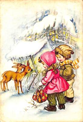 Kış Temalı Kartpostal KRT17278 - 1