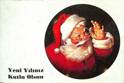 Kış Temalı Yılbaşı Kartpostal KRT17219 - 1