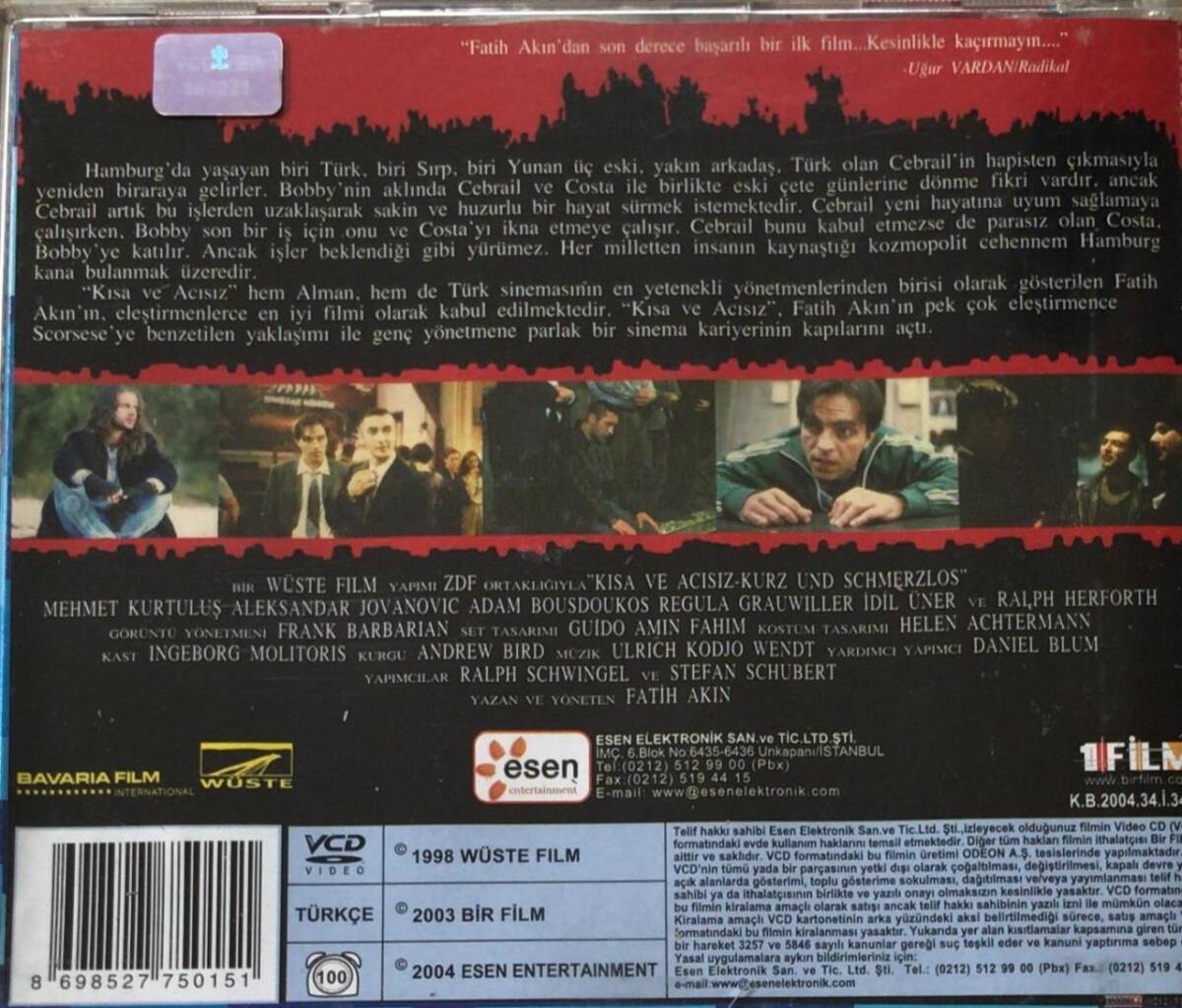 Kısa Ve Acısız VCD Film VCD7781 - 2