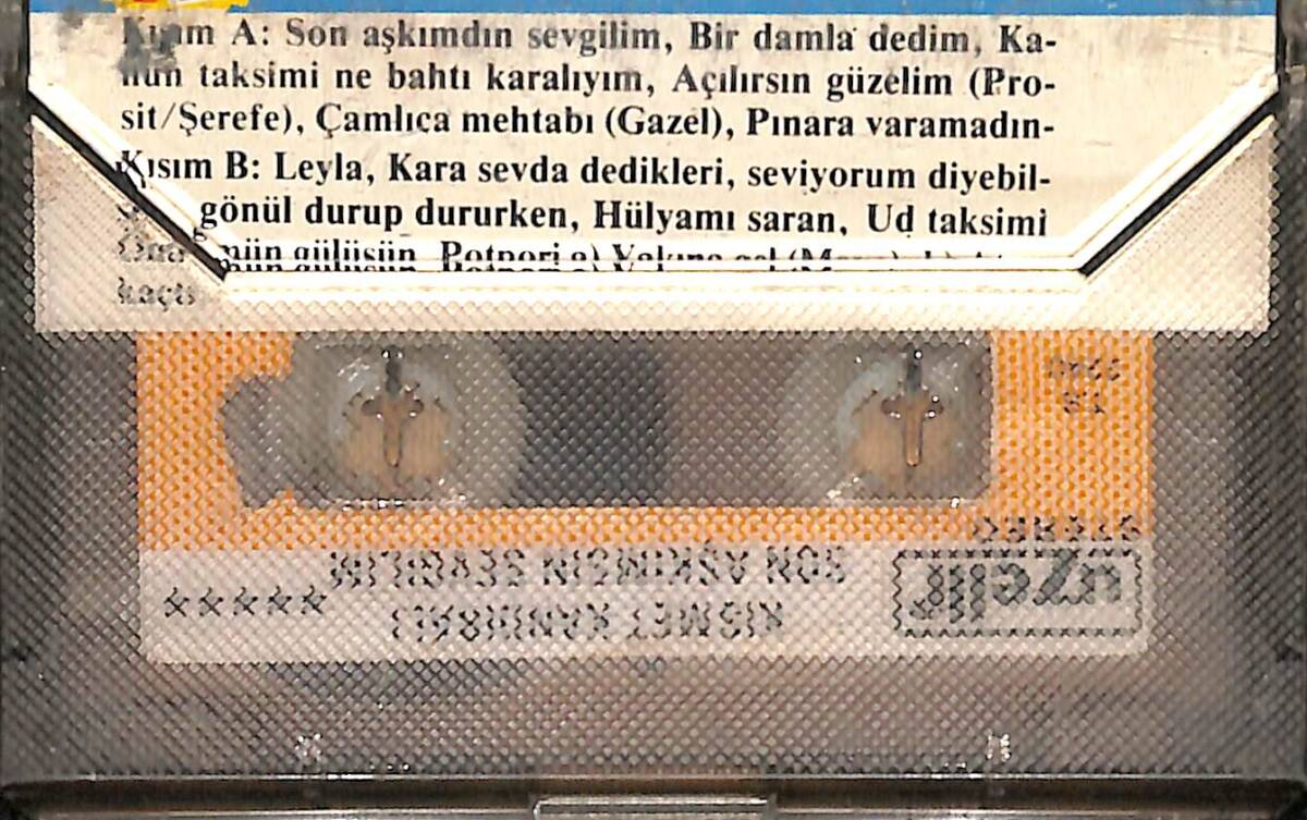 Kısmet Kandıralı - Son Aşkımdın Sevgilim (Uzelli) Kaset (İkinci El Kaset) KST29695 - 2