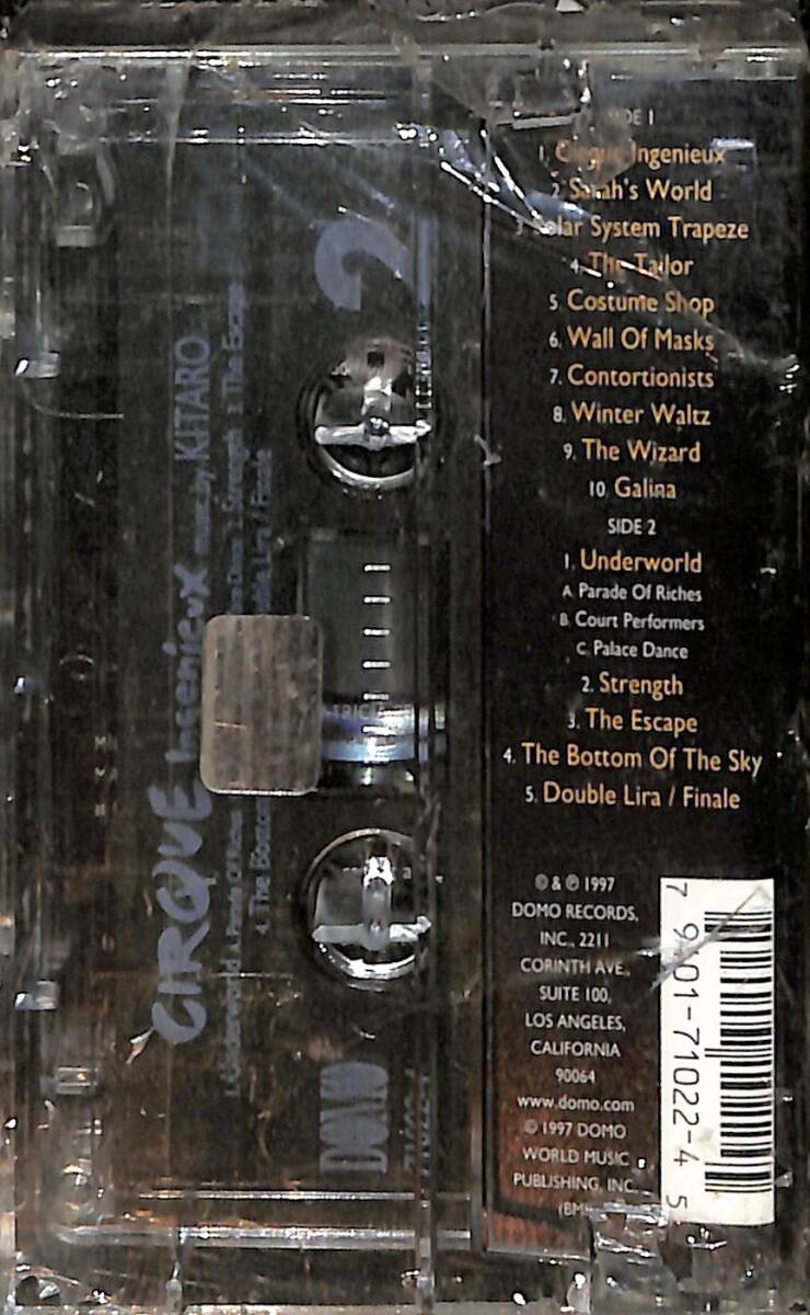 Kitaro - Cirque Ingenieux Kaset (Sıfır) KST28465 - 2